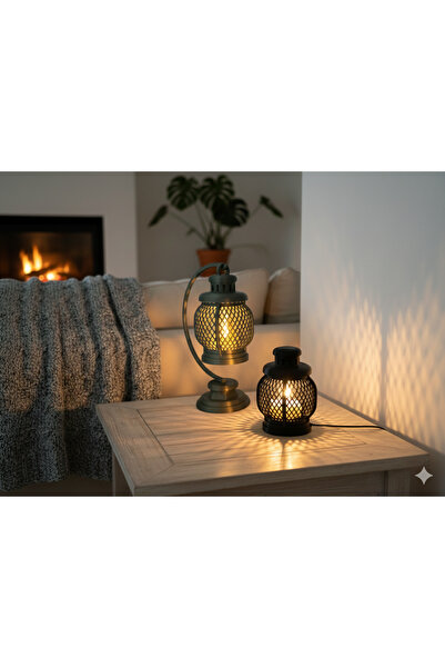 ECM HOME DESIGN Siyah Zarafet – Masa Üstü Estetik Dekor Objesi - İster Askıda...