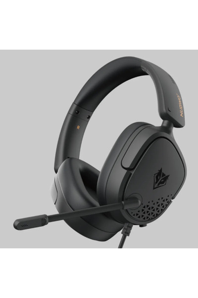 Choice1 سماعة ألعاب NUBWO HG04L سوداء اللون، مزودة بمقبس 3.5 ملم، وميكروفون أ...