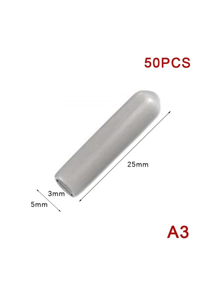 Choice grey 50pcs Dishwasher Rack Caps Flexible round End Tips Protective Sle...