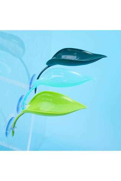 Choice3 A4 1/3 Pcs Terrarium Decor with Suction Cup; Simulated Leaves for Gec...