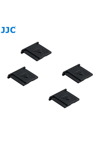 Choice 4 قطع غطاء قاعدة فلاش أسود من JJC لكاميرات فوجي X-T50، X-T5، X-T4، X-T...