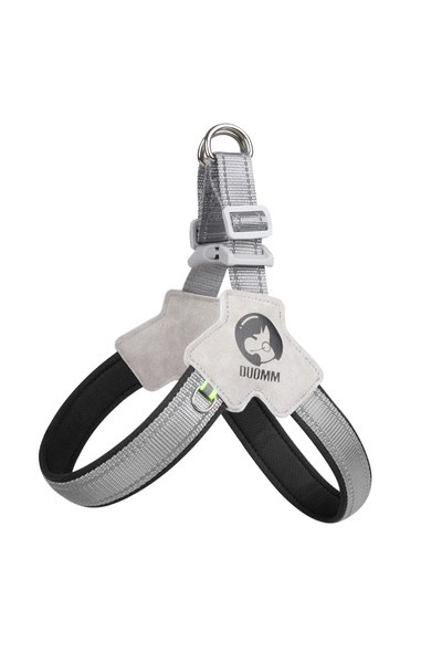 Choice S black Dog Harness Chest Strap Four Seas Breathable Mesh Walking Dog ...