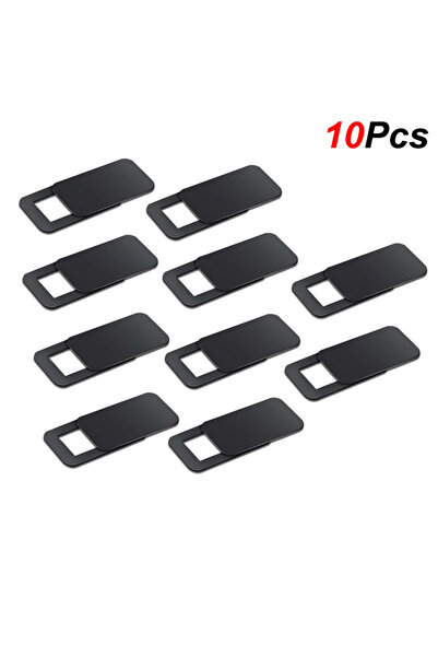 Choice7 غطاء كاميرا ويب أسود - 10 قطع، 1/5/10/20 قطعة، غطاء كاميرا منزلق لأجه...