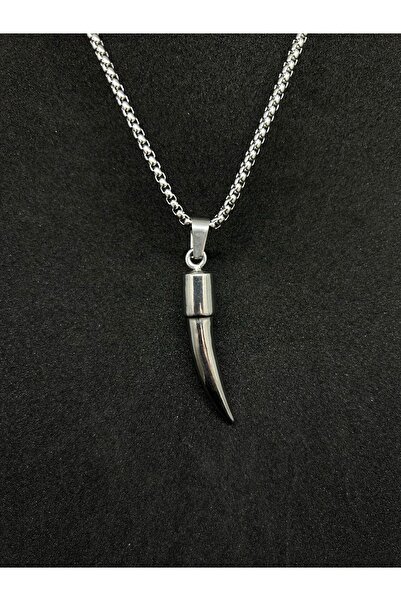 RAVENTO FANGEDGE – Diş Formlu Minimal Çelik Kolye