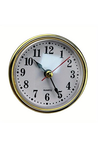 Choice1 golden B 2-1/2" (65mm) Classic Clk Craft Quartz Movement Round Clks H...