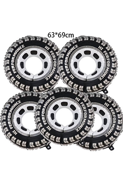 Choice as the picture as the picture 5PCS Race Motorcycle Tire Wheels Car Tra...