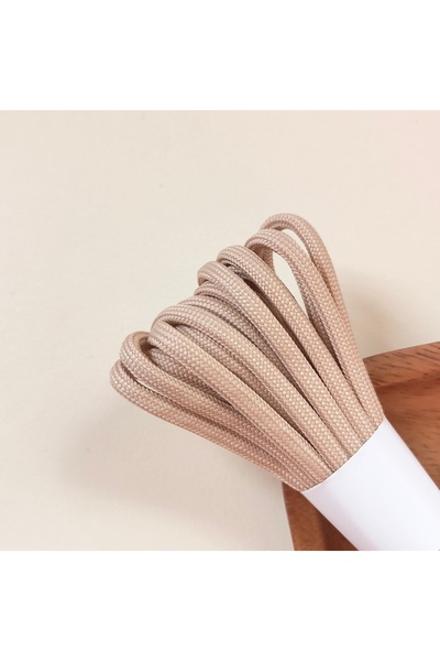 Choice21 5.5 ياردة - 5 أمتار، 25 بيج - 5 مم، حبل مضفر من بوليستر عالي الجودة ...