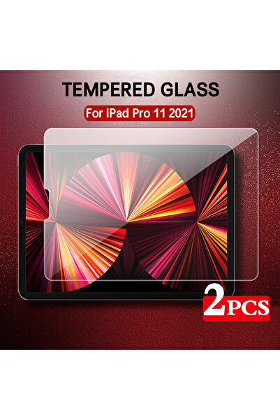 Choice 2Pcs Tempered Glass 2PCS Screen Protector For iPad Pro 11 inch 2021 3r...