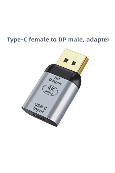 Choice1 محول من النوع C إلى منفذ DP/HDMI متوافق مع دقة 4K بمعدل 60 هرتز، يدعم...