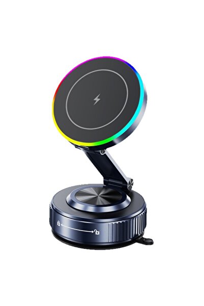 Choice1 شاحن لاسلكي مغناطيسي ملون بقوة 15 واط بتقنية يحافظ على البرودة الفراغ...