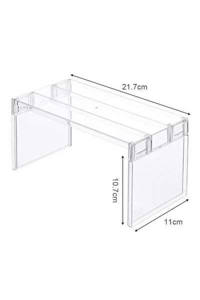 Choice L Refrigerator Storage Rack Fridge Organizers Layered Separator Shelve...