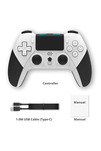 Choice وحدة تحكم ألعاب لاسلكية من داتا فروج لجهاز بلاي ستيشن 4، متوافقة مع عص...