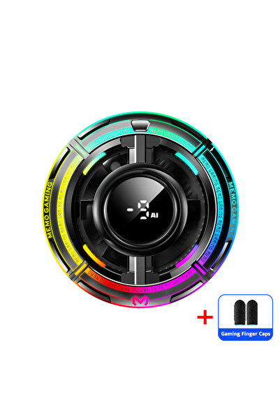 Choice1 مجموعة واحدة من مبرد هاتف MEMO CX15 لألعاب PUBG، مزود بتقنية التحكم ا...