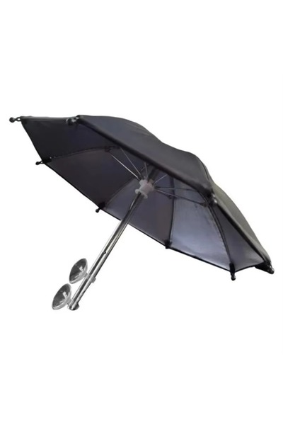 Choice مظلة هاتف محمولة سوداء مضادة للوهج، حامل هاتف للسيارة، مظلة هاتف، واقي...