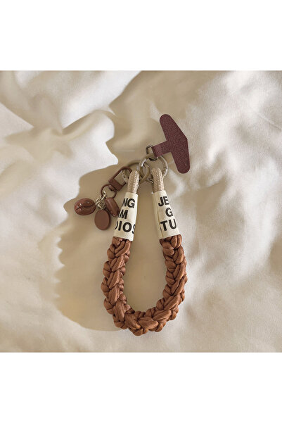 Choice قطعة واحدة، لون 78687-1، تعليقة حبة قهوة ثلاثية الأبعاد عصرية - حبل مع...