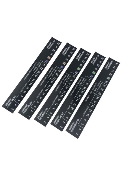Choice1 5PCS Digital Self Adhesive Stick Thermometer 2-36 ℃ Fermentor LCD The...