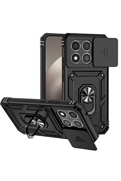 Choice1 xiaomi 15T Black Armor Funda for 15T Pro 5G Case Car Magnetic Holder ...