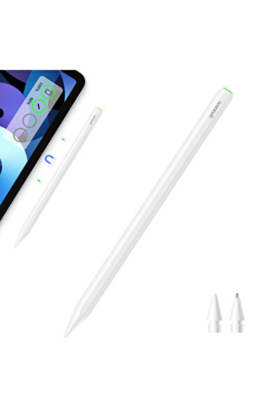 choice2 قلم GOOJODOQ الأبيض، قلم لمس لأجهزة iPad Air 4 و5 وPro 11 وPro 12.9 و...