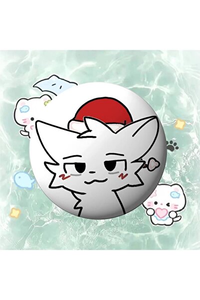 CHOICE100 25x25 مم z14 شارة قطة لطيفة على شكل راقص بريك دانس، دبوس زر ناعم من...