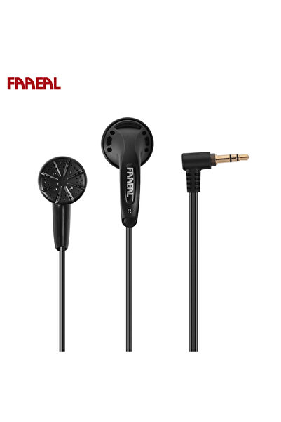 Choice سماعة أذن FAAEAL Iris Ancestor سوداء بدون ميكروفون، صوت جهير فائق، سما...