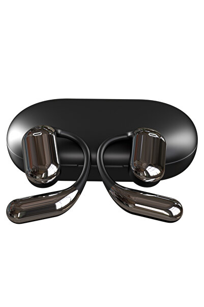 Choice سماعات رأس ألوت YYK-Q16 سوداء اللون مزودة بمترجم صوتي فوري بتقنية الذك...