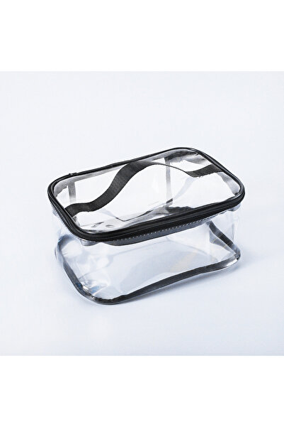 Choice حقيبة تخزين ألعاب شبكية شفافة كبيرة السعة بسحاب، قطعة واحدة - منظم مثا...