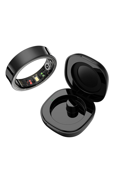 Choice20 خاتم ذكي جديد أسود اللون R09، مزود بمراقبة صحية، وأوضاع رياضية متعدد...