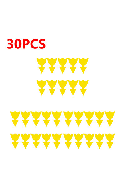 Choice7 30 قطعة من زهور التوليب، 10-40 قطعة من المصائد اللاصقة، مصيدة ذباب ال...