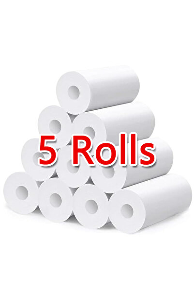 Choice6 كاميرا لعبة للطباعة الفورية بشاشة 2.8 بوصة وخمس لفات، مزودة ببطاقة ذا...