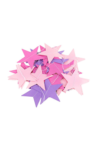 Choice زينة جدارية من الورق الملون على شكل نجوم، سلسلة زينة لحفلات أعياد المي...