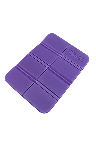 Choice1 Purple Outdoor Portable Cushion Folding Foam Seat Camping Picnic Mat ...