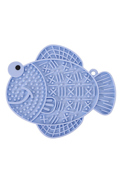 Choice4 سجادة تغذية بطيئة من بلو فيش، قطعة واحدة، للكلاب والقطط - سجادة تغذية...