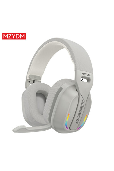 Choice WHITE MZYDM B500 Wireless Bluetooth 5.4 Gaming Headset with RGB Light,...