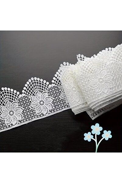 Choice1 1 Yard - 36 Inches WHITE 15 Yards of New European-Style Floral Embroi...