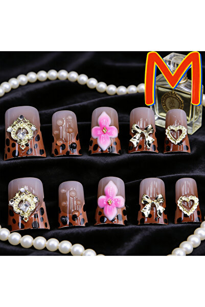 Choice7 أظافر صناعية شفافة مكونة من 10 قطع، مدببة على الطراز الفرنسي، قصيرة و...