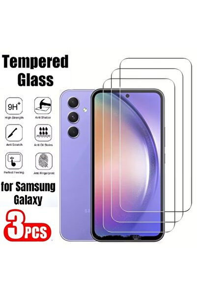 Choice6 Tempered Glass 3Pcs Samsung A70 3Pcs Tempered Glass For A21S A12 A04S...
