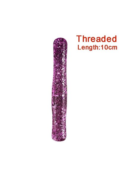 Choice رؤوس أقلام بديلة بنفسجية اللون بدون رأس، أقلام تطريز لامعة للرسم الماس...