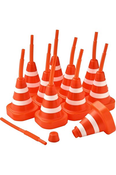 Choice1 مجموعة أكواب حفلات الأطفال على شكل مخروط، 12 قطعة (4/12 قطعة)، سعة 10...