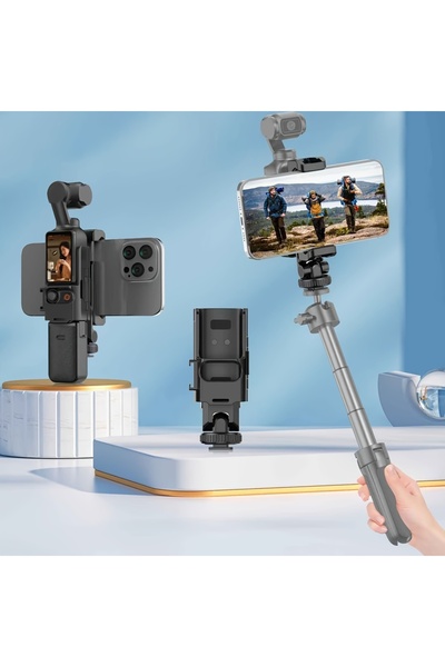 Choice إطار توسيع متعدد الوظائف S0055 DJI Osmo Pket 3: جهاز تلقين نصي مع حامل...
