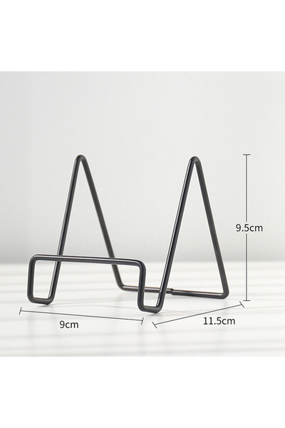 choice2 حامل عرض مجلات فنية من الحديد الأسود، رف أطباق، حامل أطباق وأوعية، إط...