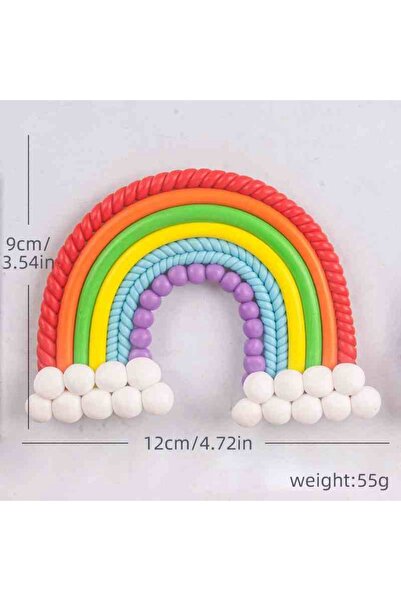 Choice5 1pcs Rainbow Cake Topper Unicorn Birthday Party Decoration Kids Birth...