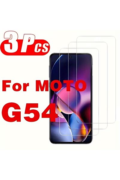 Choice 3 قطع من الزجاج المقوى لهاتف Moto G54 5G، 3 قطع من الزجاج المقوى لهاتف...
