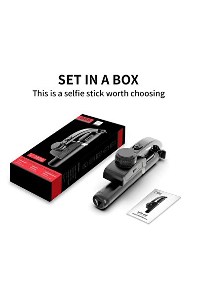 Choice Black Q08 Handheld Gimbal Stabilisateur Estabilizador Selfie Stick Fil...