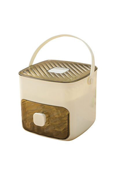 Choice3 White 24 Portable Ice Maker with Handle & Storage Drawer Countertop I...