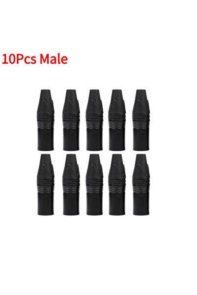 Choice4 ALLOYSEED 10Pcs Male 30-10PCS 3Pin XLR Adapter Male Female Sket XLR A...