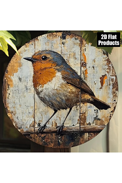 Choice لوحة جدارية معدنية دائرية مقاس 20×20 سم (TYA23746) [قطعة واحدة من فن ا...