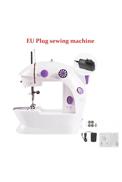 Choice white EU Home Appliances DIY Sewing Machine Small Desktop Fully Automa...
