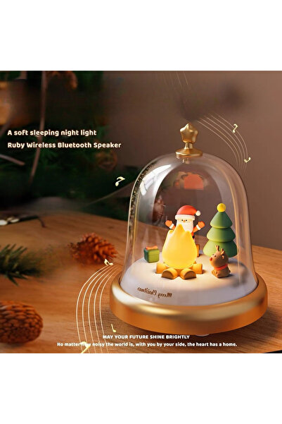 Choice4 Green Christmas Carousel Music Box Gift Night Light for Indoor Bedroo...