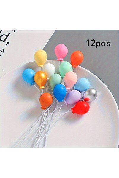 choice2 مجموعة روتونديتي من 12 قطعة، 6/12 قطعة، دلايات بالونات راتنجية مصغرة،...