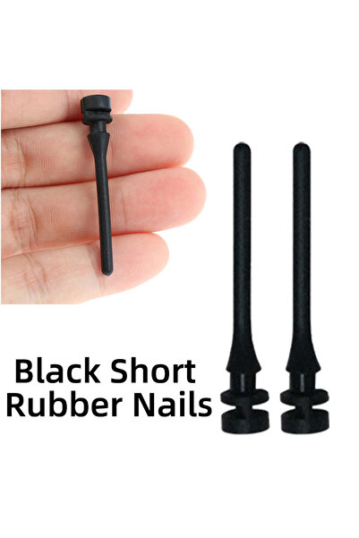 Choice4 20PCS short screw Black TEUCER 20/40Pcs Screw Rivet Fan Noise Absorbt...